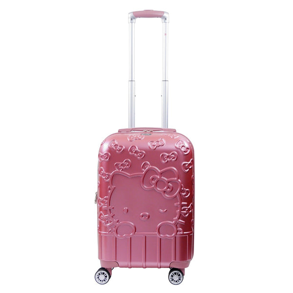 Ful Hello Kitty Portrait & Bows 22.5" Carry-on Luggage Spinner Suitcase