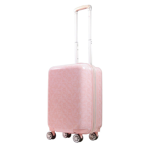 ful Hello Kitty Pose All Over 22" Hard-Sided Luggage Pink