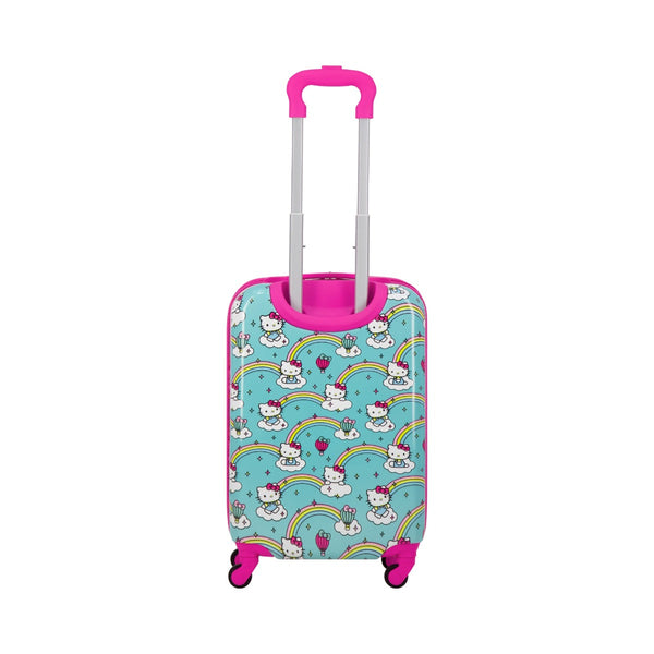 Ful Hello Kitty Rainbows Kids 21" Sky Blue Carry-on Luggage