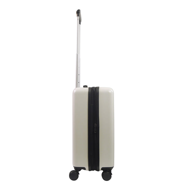 Ful Home Alone 22.5" White Carry-On Suitcase Luggage
