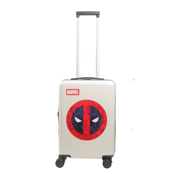 Ful Marvel Deadpool 22.5" White Carry-On Luggage By Ful