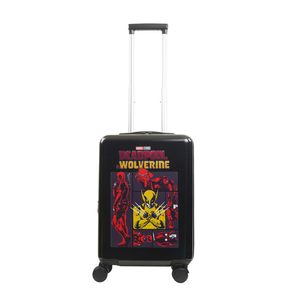 Ful Marvel Deadpool & Wolverine Ful 22.5" Black Carry-On Luggage