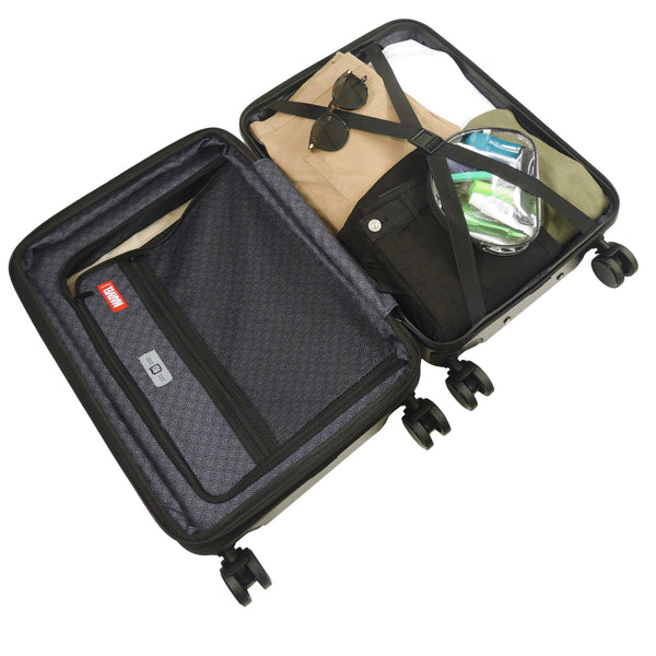 Ful Marvel Deadpool & Wolverine Ful 22.5" Black Carry-On Luggage