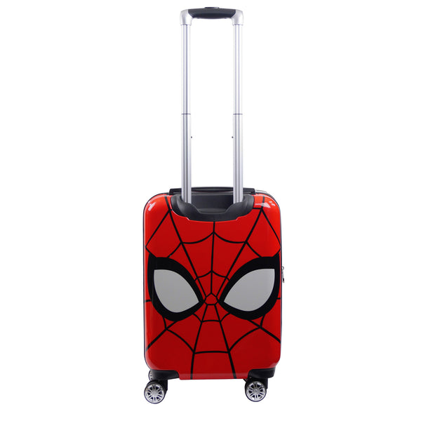 Ful Marvel Spiderman Mask FŪL 21" Hard Rolling Luggage Red