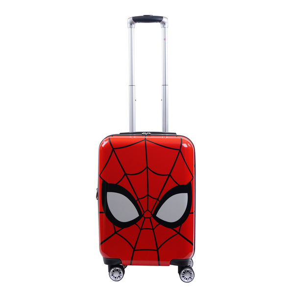 Ful Marvel Spiderman Mask FŪL 21" Hard Rolling Luggage Red