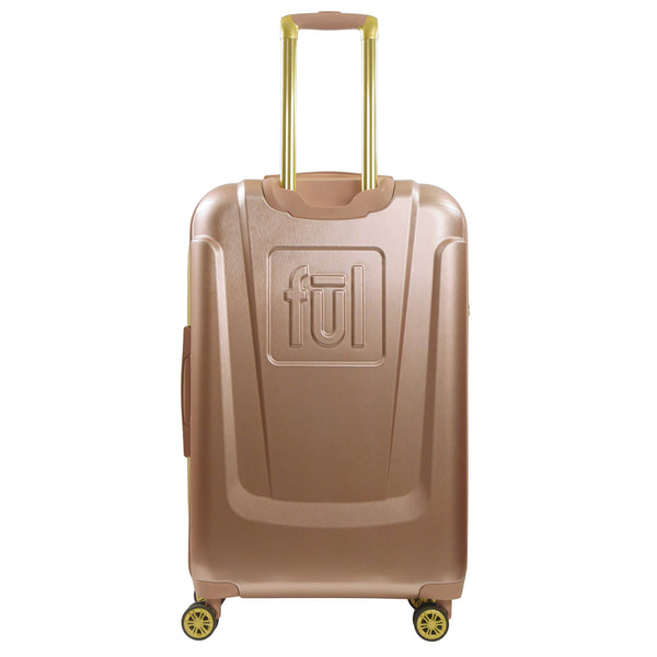 Ful Mickey Mouse Rolling Luggage FŪL Disney Suitcase 30" Rose Gold