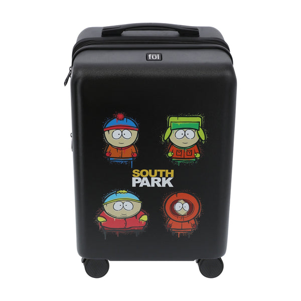 Ful Paramount South Park 22.5" Black Carry-On Suitcase Luggage