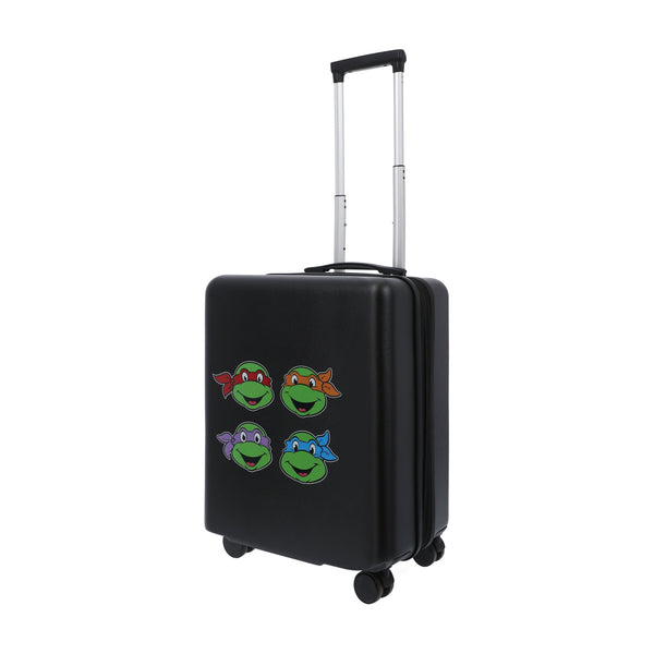 ful Paramount TMNT 22.5" Black Carry-On Suitcase Luggage