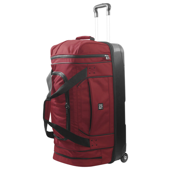 ful Workhorse 30" Split Level Dark Red FŪL Rolling Duffle Bag