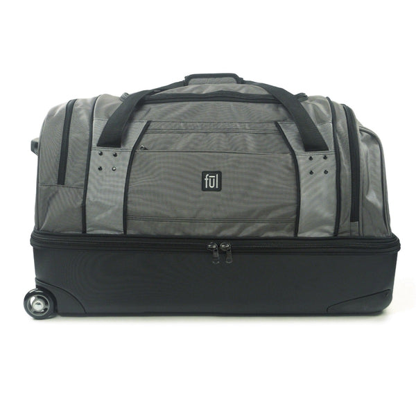 Ful Workhorse Series 30" Split Level Grey FŪL Rolling Duffle Bag