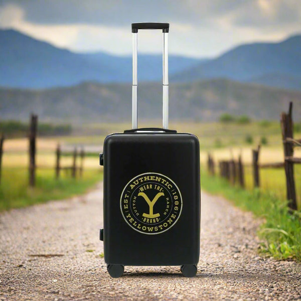 Ful Yellowstone 22.5" Black Carry-On Suitcase Luggage