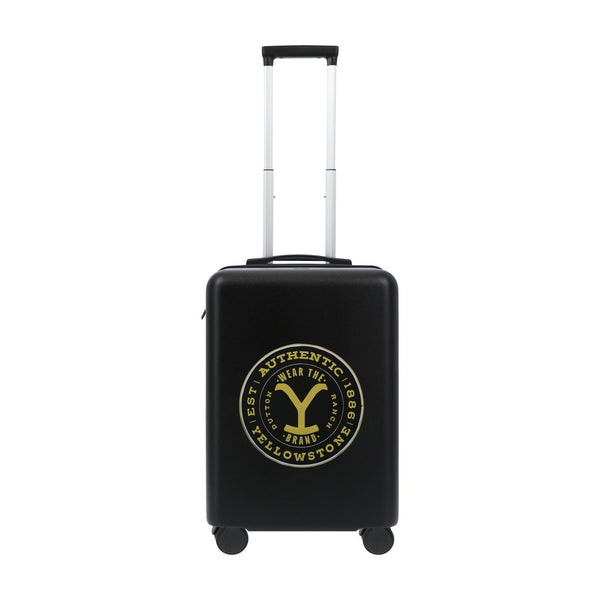 Ful Yellowstone 22.5" Black Carry-On Suitcase Luggage