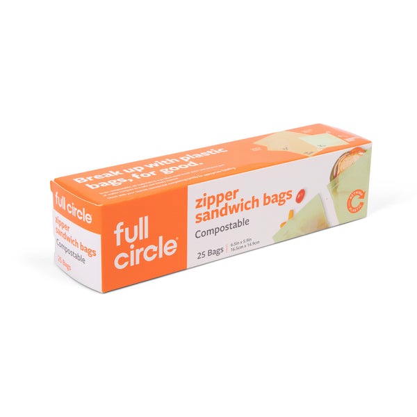 full circle Zipper Sandwich Bags