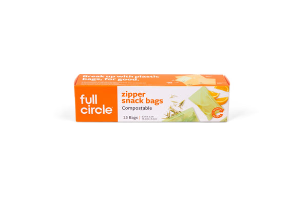 full circle Zipper Snack Bags