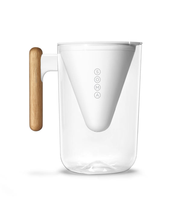 Full Circle SOMA Water Pitcher With Two Replacement Filters