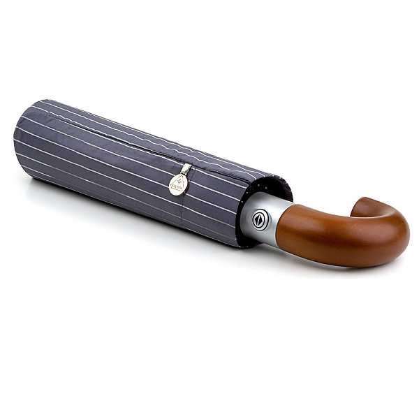 Fulton Umbrellas Span Class="mob-item-title">Chelsea 2 - City Stripe Grey