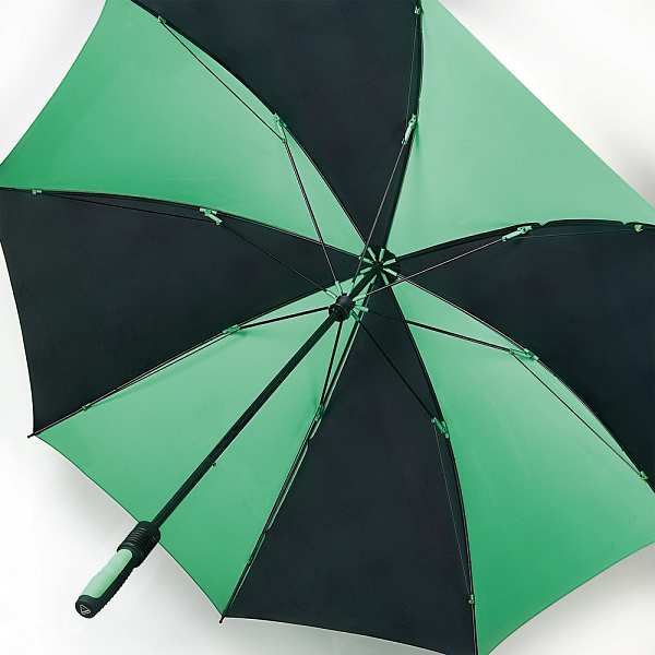 Fulton Umbrellas Span Class="mob-item-title">Cyclone 1 - Black & Green