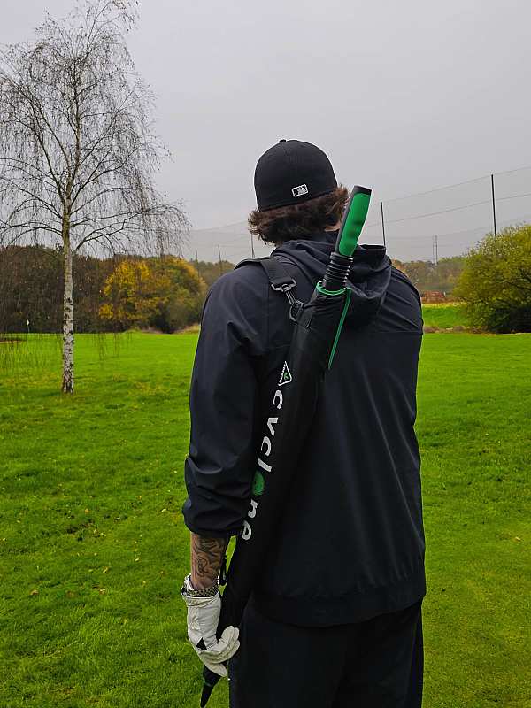 Fulton Umbrellas Span Class="mob-item-title">Cyclone 1 - Black & Green