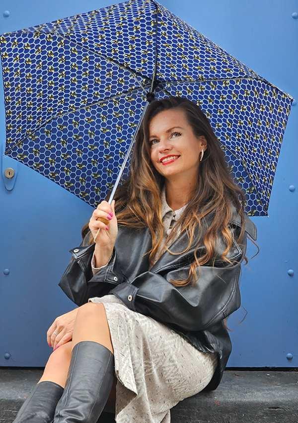Fulton Umbrellas Span Class="mob-item-title">Eco Planet 2 UV - Beehive