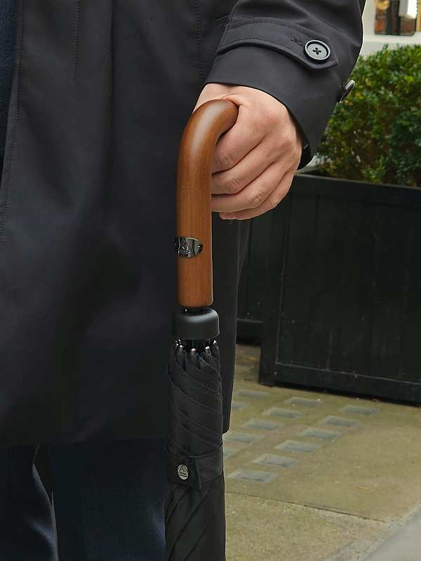 Fulton Umbrellas Span Class="mob-item-title">Huntsman 1 - Black