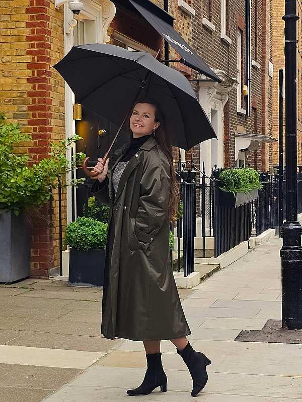 Fulton Umbrellas Span Class="mob-item-title">Kensington 1 - Black