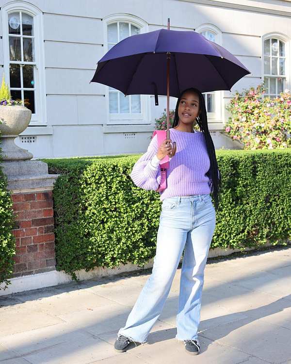 Fulton Umbrellas Span Class="mob-item-title">Kensington 2 - Midnight