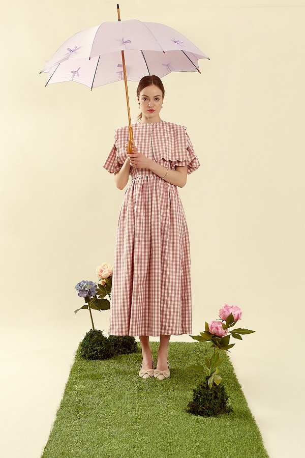 Fulton Umbrellas Span Class="mob-item-title">Kensington UV - Star Lilac