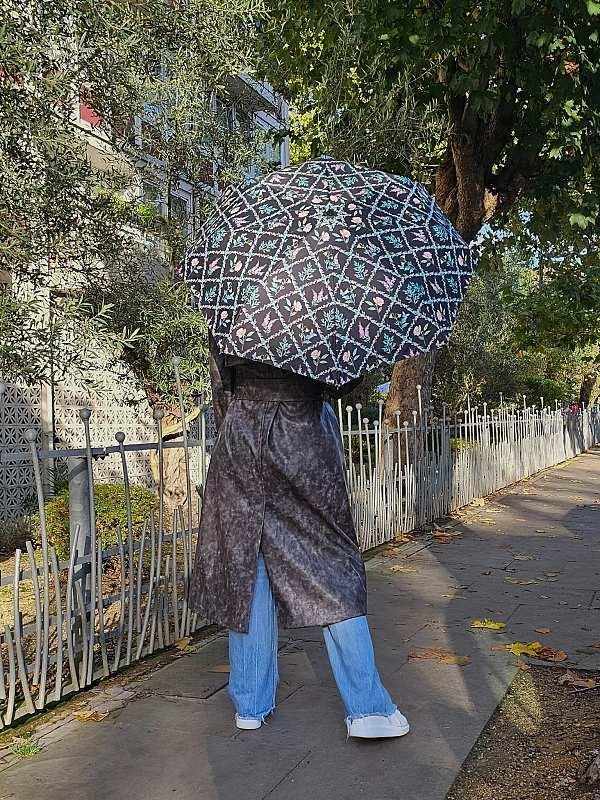 Fulton Umbrellas Span Class="mob-item-title">Minilite 2 - Cottage Garden
