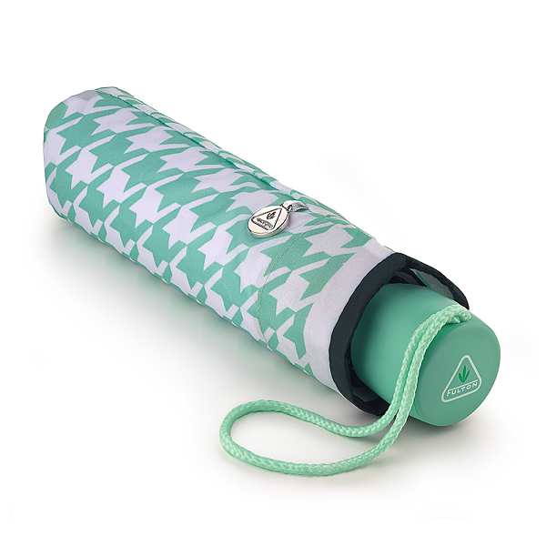 Fulton Umbrellas Span Class="mob-item-title">Minilite 2 - Minty Houndstooth