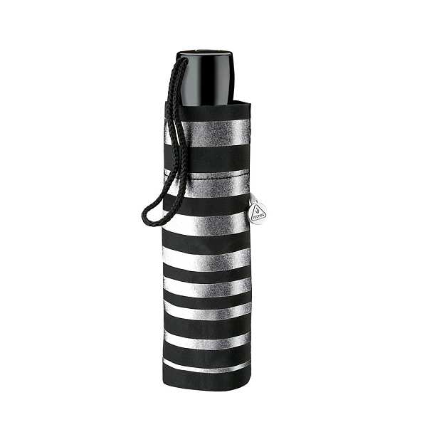 Fulton Umbrellas Span Class="mob-item-title">Minilite 2 - Silver Stripes