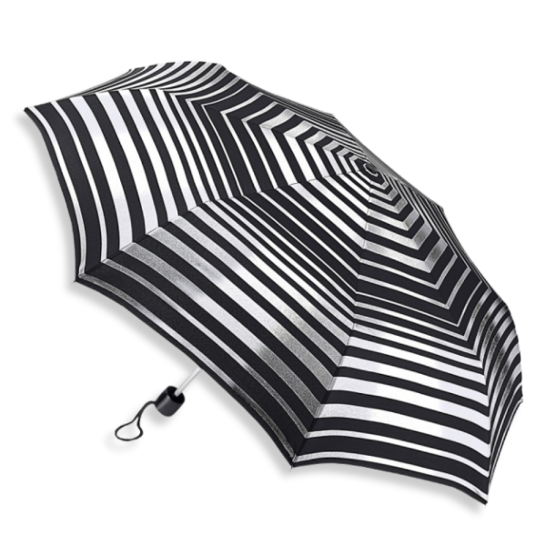 fulton umbrellas span class="mob-item-title">Minilite 2 - Silver Stripes