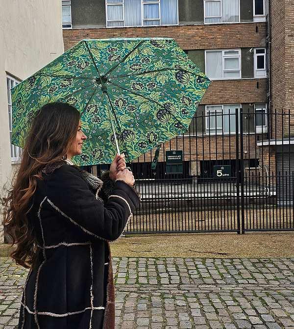 Fulton Umbrellas Span Class="mob-item-title">Morris & Co. Minilite UV - Elmcote