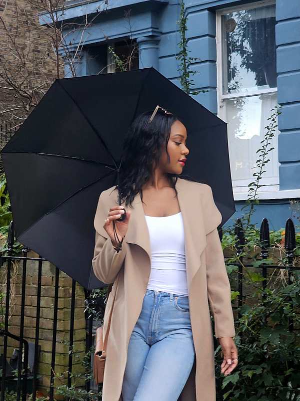 Fulton Umbrellas Span Class="mob-item-title">Stowaway 23 - Black