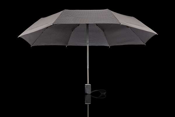 Fulton Umbrellas Span Class="mob-item-title">The Asscher - Mono Houndstooth