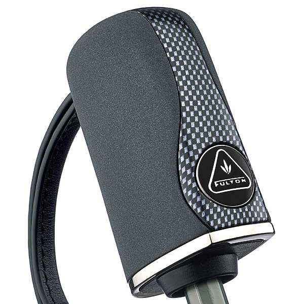 Fulton Umbrellas Span Class="mob-item-title">The Asscher - Mono Houndstooth