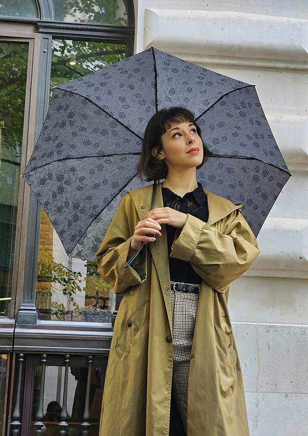 Fulton Umbrellas Span Class="mob-item-title">The Marquise - Jacquard Floral