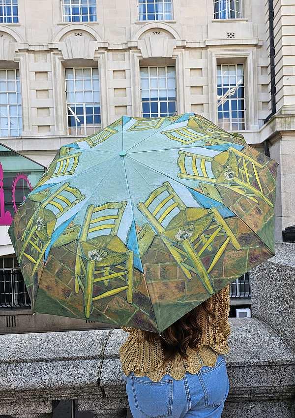 Fulton Umbrellas Span Class="mob-item-title">The National Gallery Minilite 2 - Van Gogh Chair