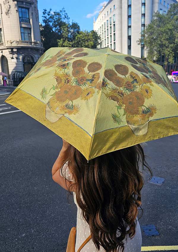 Fulton Umbrellas Span Class="mob-item-title">The National Gallery Tiny 2 - Sunflowers