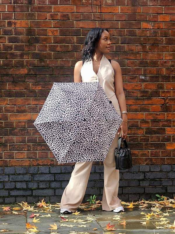 Fulton Umbrellas Span Class="mob-item-title">Tiny 2 - Classic Leopard