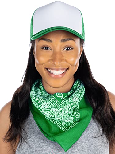 funky junque Bandana & Trucker Hat Bundle by Funky Junque