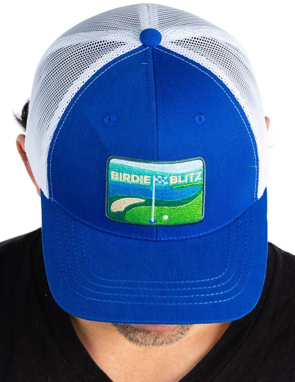 Funky Junque Birdie Blitz Mesh Trucker Hat By Funky Junque
