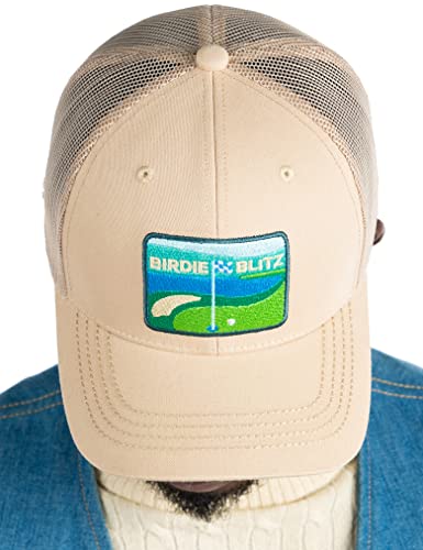 funky junque Birdie Blitz Mesh Trucker Hat by Funky Junque