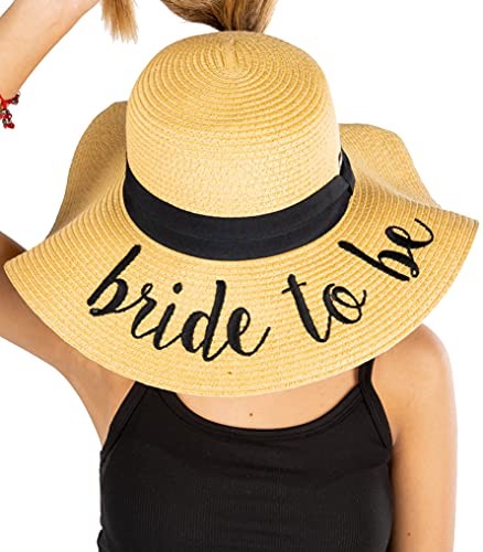 Funky Junque Bridal Ponytail Wide Brim Sun Hat By Funky Junque