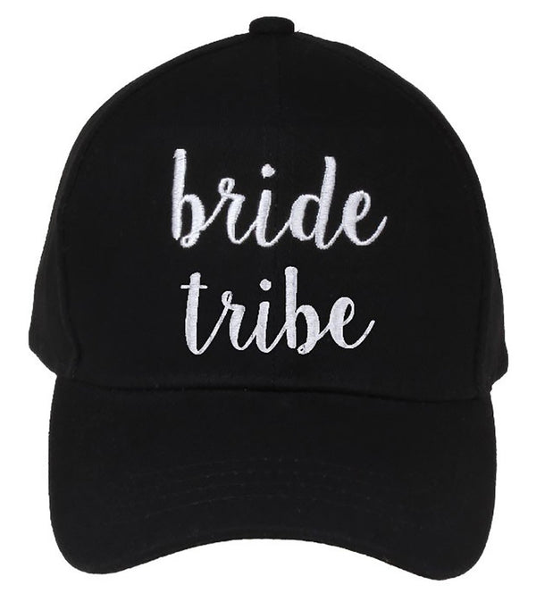 Funky Junque Bride & Bride Tribe Cursive Embroidered Cap By Funky Junque
