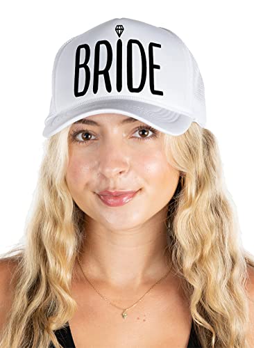Funky Junque Bride & Groom Trucker Hats By Funky Junque