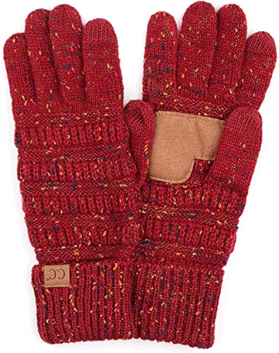 Funky Junque Confetti Knit Fleece Lined Gloves By Funky Junque