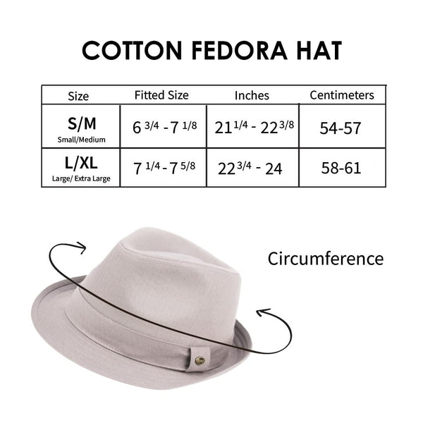 Funky Junque Cotton Short Brim Summer Fedora By Funky Junque