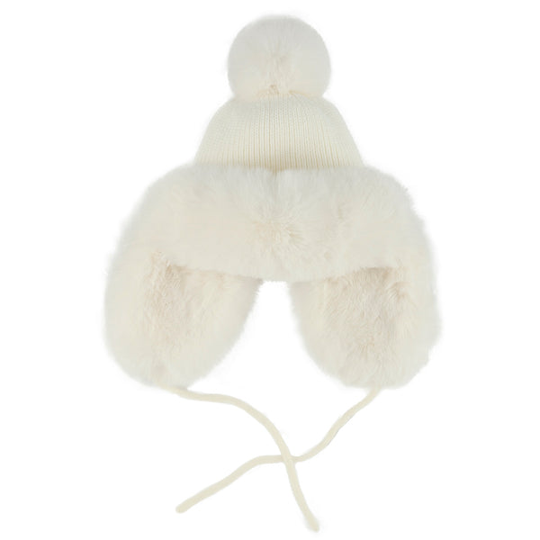 funky junque Fluffy Knit Trapper Hat by funky junque