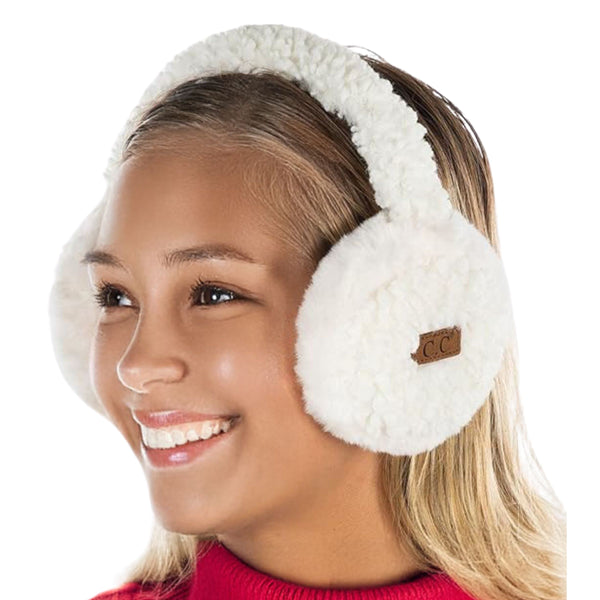 funky junque Adjustable Women's Ear Muffs