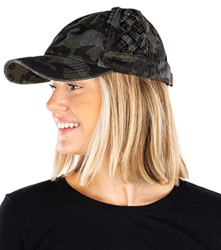 Funky Junque Basketweave Dad Hat By Funky Junque